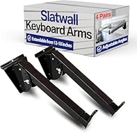 SLATWALL KEYBOARD DISPLAY ARMS – This heavy-duty keyboard display stand is specifically manufactured to fit standard Slatwall panel systems. The sturdy construction makes it a favorite among home studio enthusiasts and an essential product display so...