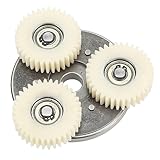 Material ---- E Motor Gear Clutch Kit is made of good quality steel material, plus 36T nylon gear, which is and practical Replacement ---- Kit includes 3pcs 36T nylon gear with bearing and 88mm clutch to replacement for Bafang motor metal solid gear ...
