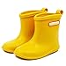 BAIYOU bebé de goma para niños Botas de lluvia impermeable botas de agua Wellington para 2 – 6 años