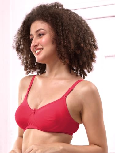 Image of Lyra Women's Cotton Non Padded Wire Free Modern Molded Bra