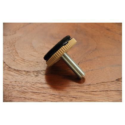 八幡ねじ フェルト付アジャスター M1040パイBE 2個