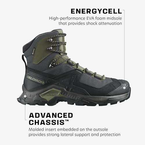 SALOMON Quest Element Gore-Tex Herren Outdoorschuhe, Athletische Inspiration, Geländegängige Stabilität, Outdoor-Musthaves – Bild 3