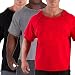 Herren-T-Shirt aus Baumwolle, lässig, Rundhalsausschnitt, Fitnessstudio, Workout, Bodybuilding, Muskel-Top, Fitness, Training, Kleidung, Sport, athletische Kleidung (M, schwarz)