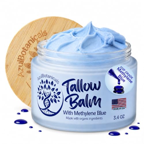 Methylene Blue Grass Fed Beef Tallow Balm