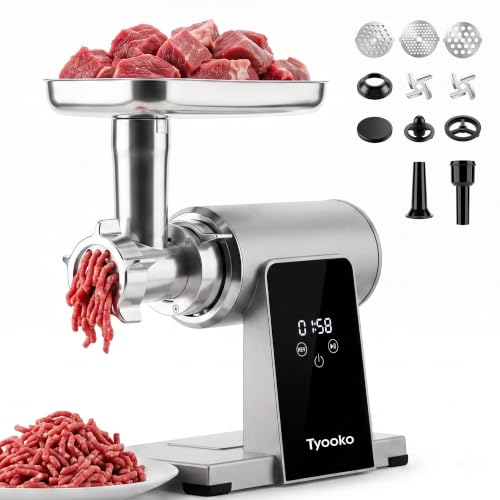 Touch Screen Metal Meat Grinder