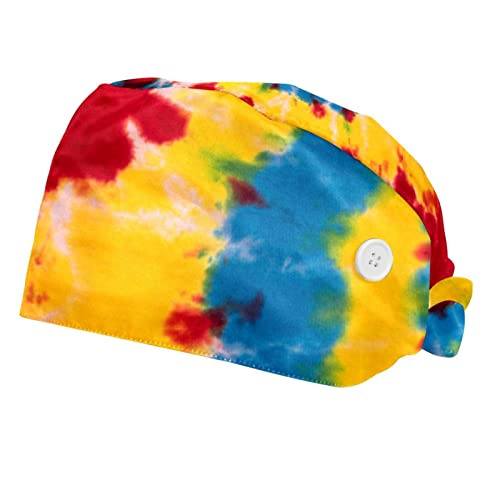 Chapeaux de travail tie dye unisexes lot de 2 casquettes réglables