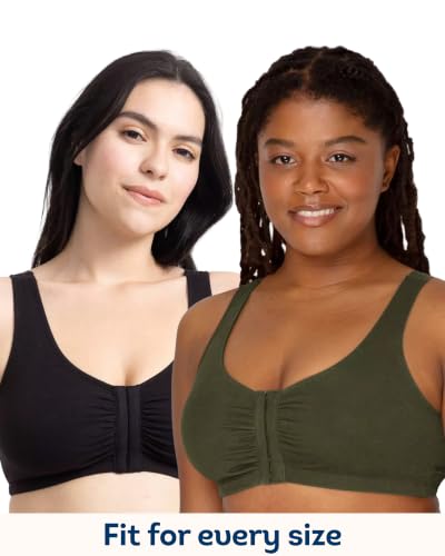 Image of Fruit of the Loom Women's Multi-Pack Front Close Sports Bra
