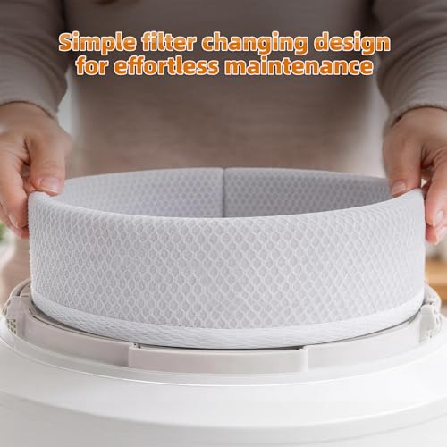 Image of 2 Pack Room Humidifier Wick Filter Replacement Compatible with Blueair Dreamwell H38i and H76i Humidifier, 1 Gallon /2 Gallon Option, with Extra 10 Aroma Pads