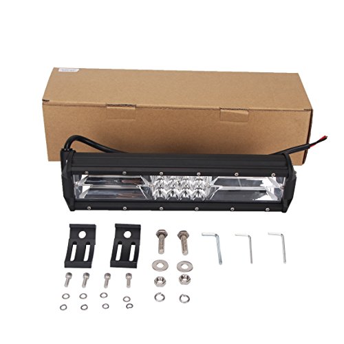 Northpole 12 Inch 180W Led Light Bar Triple Row Combo Beam Led Light Bar Jeep Off-Road Lights Driving Fog Lights For Off Road, Truck, Car, Atv, Suv, Jeeps #TOP7