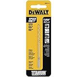 DEWALT DW1311 11/64-Inch Titanium Nitride Split Point Twist Drill Bit