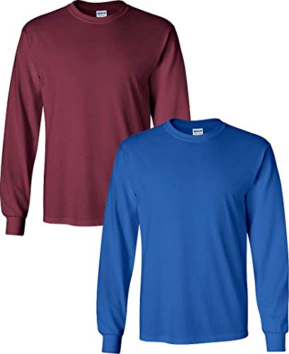 Image of Gildan Men's Ultra Cotton Long Sleeve T-shirt, Style G2400