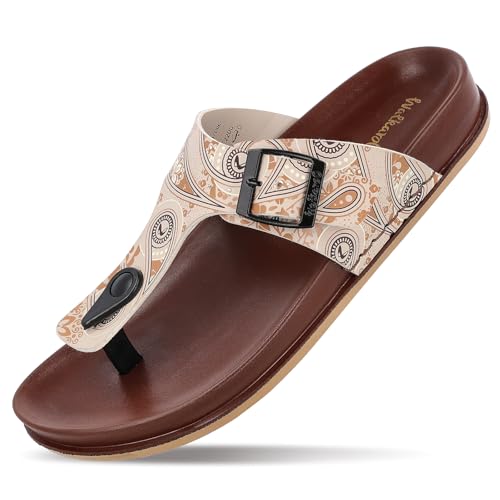 Image of WALKAROO Comfort Sandal For Women's|CloudStep Double-Density PU Sole - Ultimate Comfort|Stylish Casual Wear|WE2200