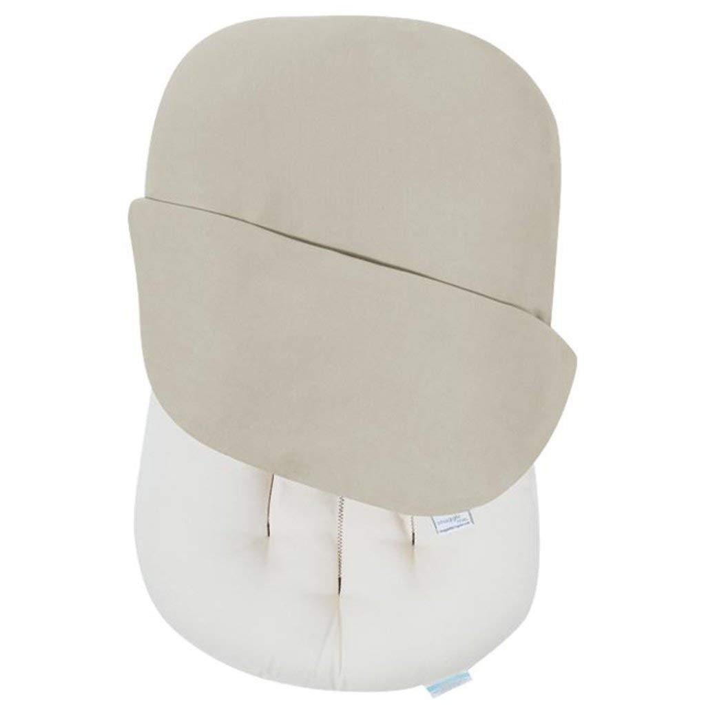 Snuggle Me® Baby Nest Cover - Premium Organic Cotton Baby Nest Pod Cover, Machine-Washable & Buttery Soft (Birch) - Image 2