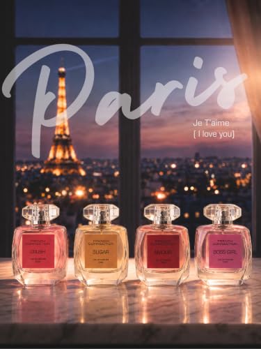 Image of FRENCH CONNECTION | PARIS COLLECTION | GIFT SET FOR WOMEN | LUXURY GIFTING FOR SPECIAL OCCASIONS | IDEAL FOR WIVES | BIRTHDAY & ANNIVERSARY KITS | 30ML X 4