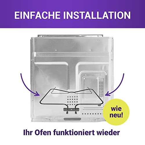 Vioks.pro Heizelement 230V 1150W Ersatz für Unterhitze Whirlpool 481010375734 - Heizspirale Backofen Herd Ignis AKS 2010 IX & Ignis AKS 2000 IX