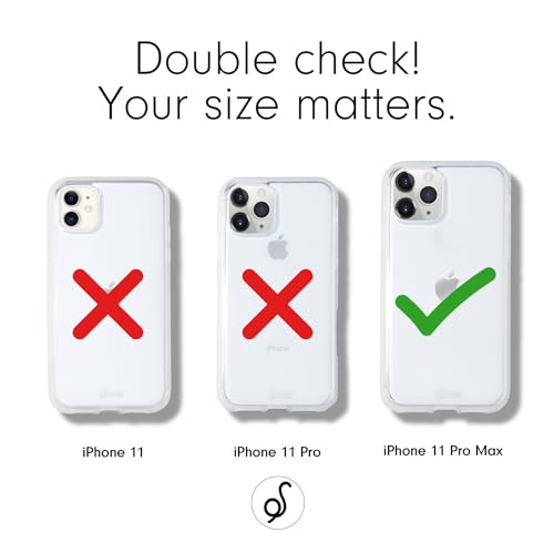 Image of Sonix Pearl Tort Case for iPhone 11 Pro Max [10ft Drop Tested] Protective Translucent Iridescent White Marble Case for Apple iPhone 11 Pro Max