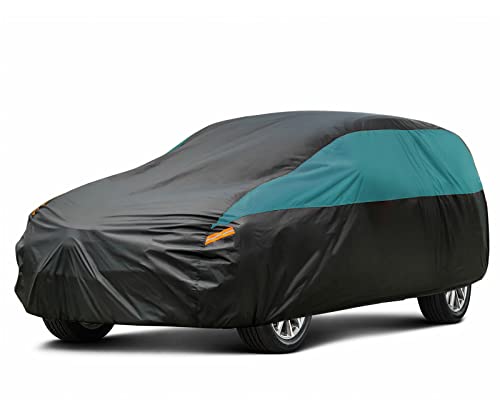 Image of GUNHYI SUV Car Cover for Automobiles Waterproof All Weather, Universal Fit Subaru Outback, Buick Enclave, Chevrolet Equinox, Toyota RAV4 /4Runner, Hyundai Santa Fe, Ford Edge, Volkswagen Tiguan etc.