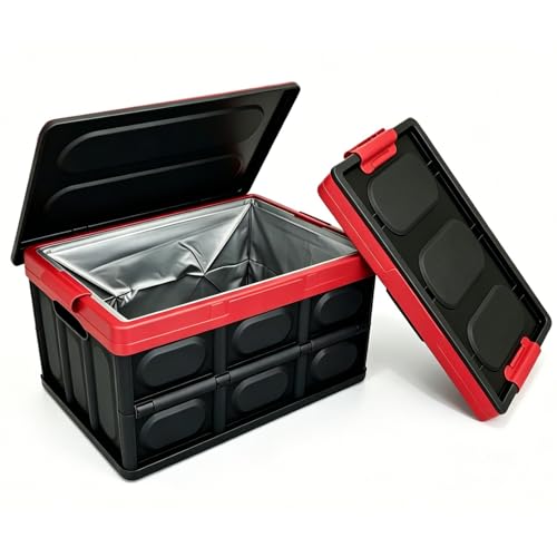 KINGCAV Collapsible Cargo Storage Box (2 Pack)