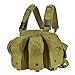 Alkzhehan Gilet Tactique extérieur Gilet Tactique Armée Camouflage Sac d'entraînement sur Le Terrain Tablier Quadruple Kit d'équipement de Sac extérieur Convient aux activités de Plein air