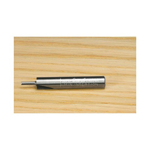 Freud 04-096: 1/16" (Dia.) Double Flute Straight Bit, Red #TOP5