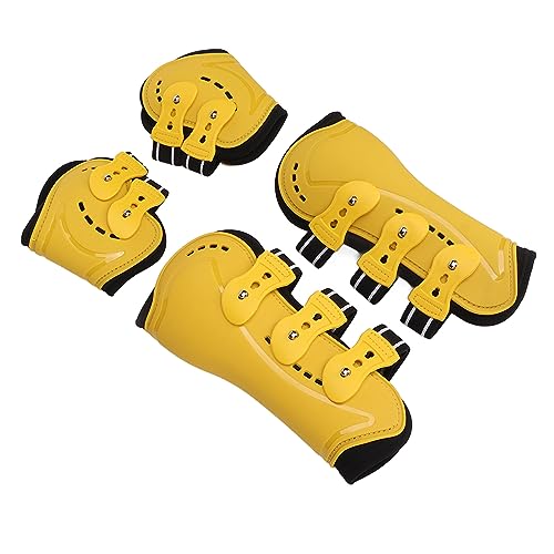Tbest Produtos para Animais de Estimação Botas de Tendão de Cavalo Bootetlock Frente Aberta Respiráv