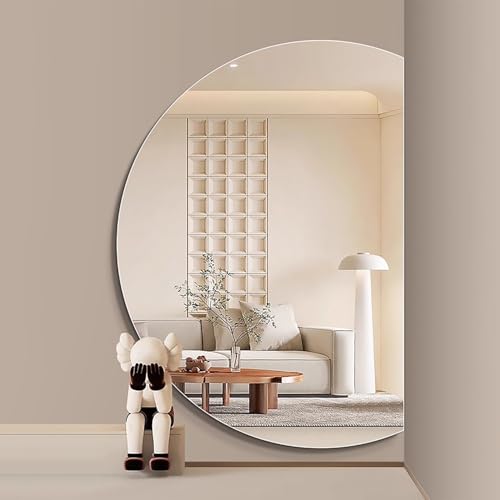 Retroilluminato Moderno Frameless Specchio Trucco 47x32 pollici Antifog 3 Colore