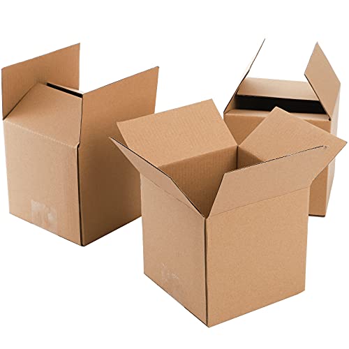 Peohud 5X5X5 Inches Shipping Boxes, 30 Pack Corrugated Cardboard Box, Small Cube Mailing Boxes For Packing, Moving, Shipping, Storage, Small Business #TOP2