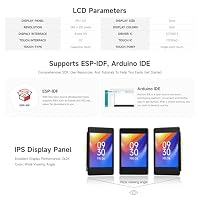 Waveshare ESP32-S3 2inch Capacitive Touch Display Development Board, 240x320, IPS, 32-Bit LX7 2-Core Processor, Up to 240MHz Frequency, Support WiFi BT, Support OV5640 5MP Camera Module(NOT Included) – Ansicht 5
