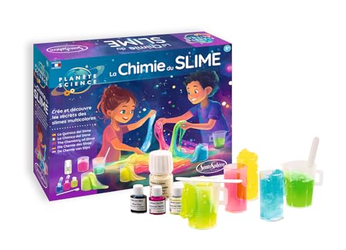 La Chimie du Slime Sentosphère coffret d'atelier créatif scientifique