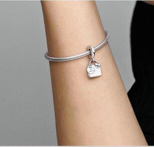 Shopping Bag Dangle Charm 925 Sterling Silver Pendant,Girl Jewelry Beads Gifts For Women Bracelet&Necklace A0227 #TOP3