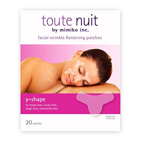 Toute Nuit - Facial Wrinkle Patches - Y-shape, Anti-Wrinkle Tape, Anti-Wrinkle Patches, Reduces Forehead Lines & Frown Lines, Anti-Wrinkle Patches
