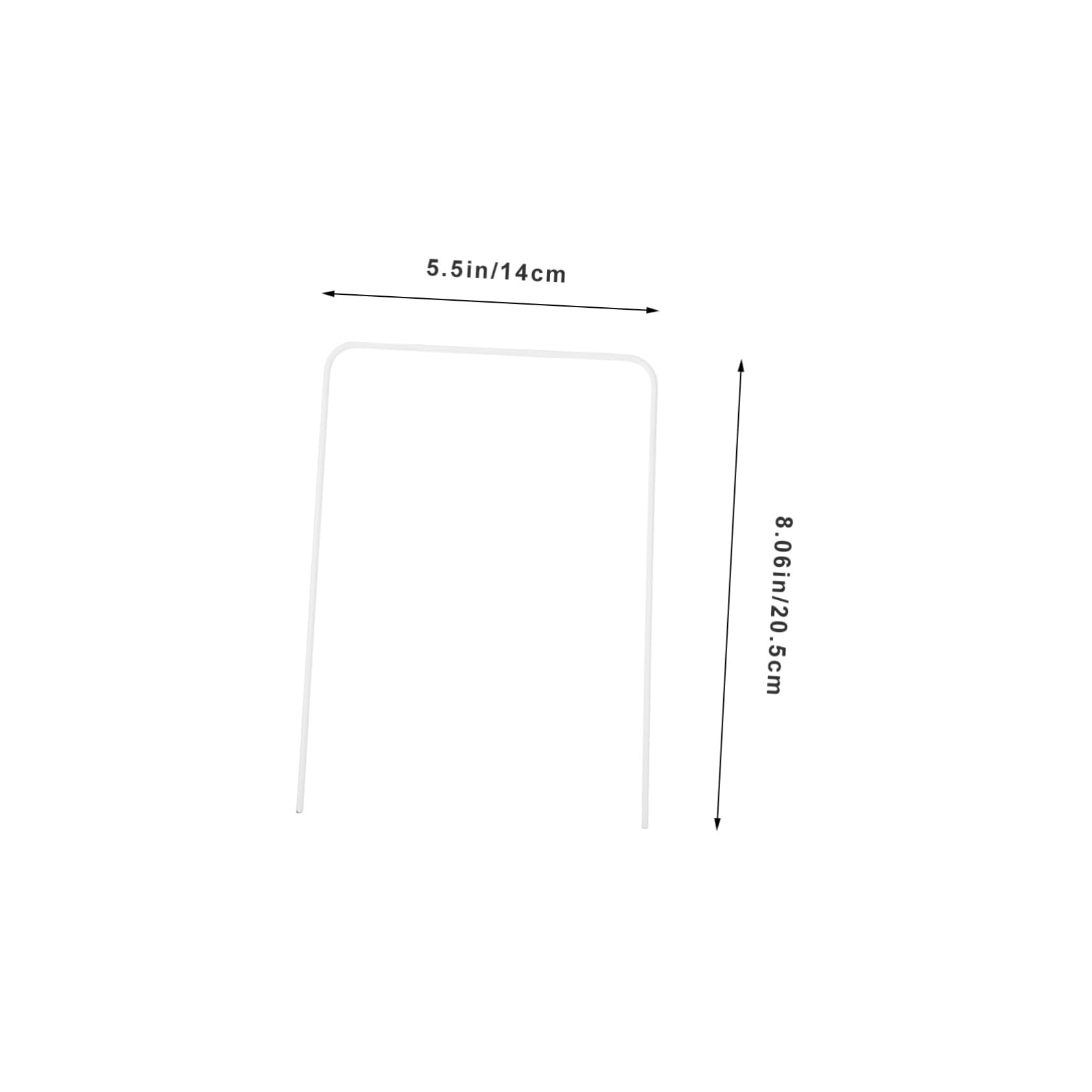 WHAMVOX Replacement Croquet Wickets 9pcs Heavy Duty Iron Wire Hoops for Croquet Game Easy Assembly