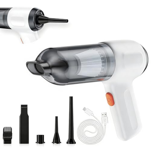 Fanisic Mini Vacuum, Cordless Handheld Car Vacuum Cleaner Rechargeable, 8000PA