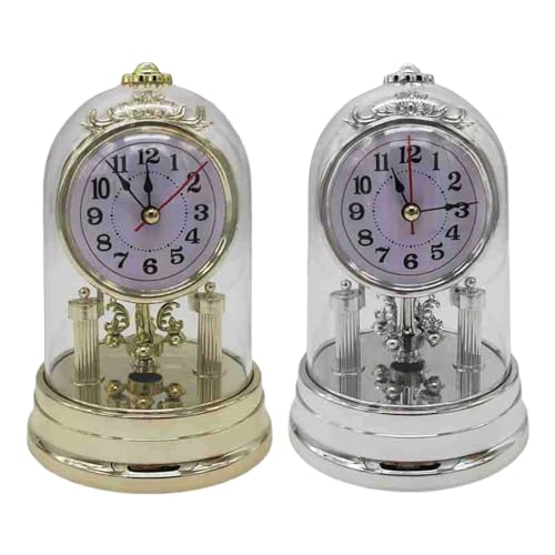 Reloj de escritorio antiguo para decoración de hogar elegante 8