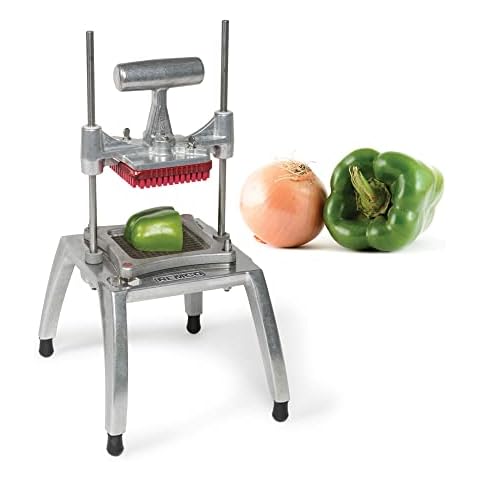 Nemco 57500-1 1/4" Easy Chopper III Vegetable Dicer Silver Cover