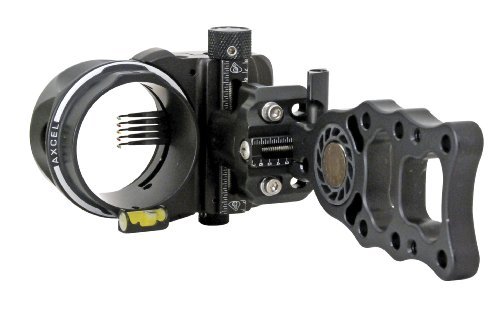 Axcel Sights Axcel 5 Pin .019 Fiber Armortech HD Hunting Sight (Black) by