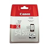 canon 545 xl Gran calidad de impresión Canon PG-545XL Cartucho de tinta original Negro XL para Impresora de Inyeccion de tinta Pixma TS3150-TS3151-MX495-MG2450-MG2550-MG2550S-MG2555S-MG2950-MG3050-MG3051-MG3052-MG3053-IP2850
