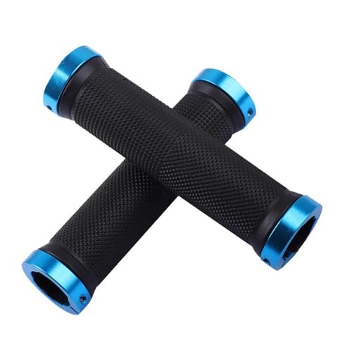 ABC AMOL BICYCLE COMPONENTS Cycling Lock-on Anti-Slip Bicycle Handle Grips (Blue)
