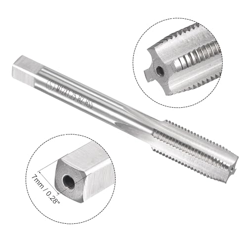 TOP-VIGOR M12 x 1.25mm Metric Tap and Die Set, Machine Thread Screw Tap with Round Threading Die - Image 3