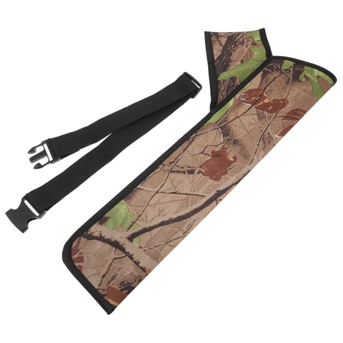 Soporte compacto Homoyoyo para flechas con correa regulable y camuflaje