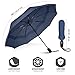 REPEL Windproof Travel Umbrella - Compact & Withstands Winds up to 85MPH, Strongest Premium Auto Folding Umbrella for Rain and Sun - Durable, Light & Portable for Women & Men, Fits Backpack & Cars