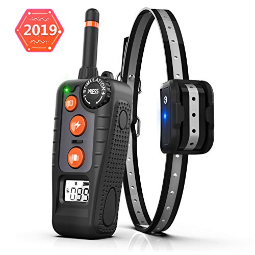 BESTHING Dog Training Collar - Rechargeable Dog Shock Collar 3 Training Modes, Beep