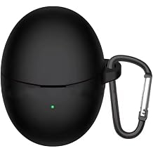 Gpack Huawei Freebuds 6 ile Uyumlu K l f, Mat Kancal  Silikon SF13, Siyah