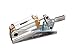 JW Winco Series GN 860 Steel Pneumatic Toggle Clamp with Horizontal Mounting Base and Two Flanged Washers, Type AP3, Metric Size, U Bar, Clamp Size 125, 1600 Newton Holding Capacity