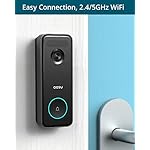 AOSU Doorbell Camera Wireless, 5MP Ultra HD, No Monthly Fee, 2.4/5 GHz WiFi Video Doorbell with Homebase, Battery/Wired Powered, Work with Alexa & Google Assistant - Image 5