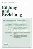  Auslandsstudium in Nordostasien (Bildung und Erziehung: Begründet von Franz Hilker)