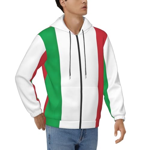Pull homme Italie à capuche doux : protégez-vous du froid en voyage