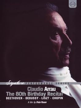 DVD Claudio Arrau:80th Birthday Recital Book