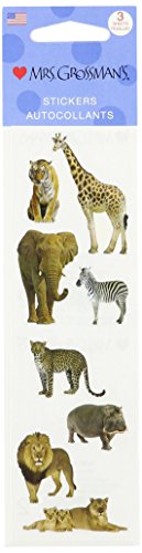 Mrs Grossman Stickers-Wild Animals