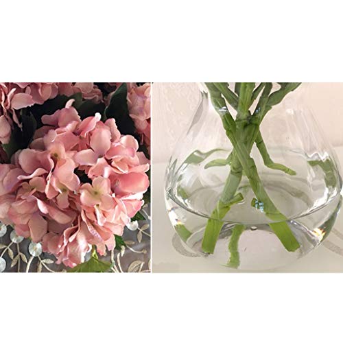 Hydrangea rose artificiel pour fleurir un meuble sans entretien - 6
